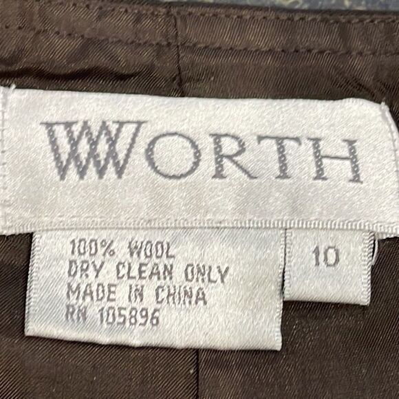 Worth 100% Wool Brown Trousers - Picture 4 of 4